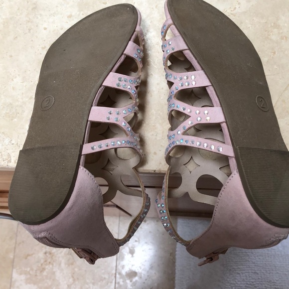 Girls Sandals Size 2 - Picture 3 of 3